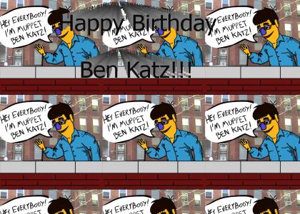 Happy Birthday Ben Katz