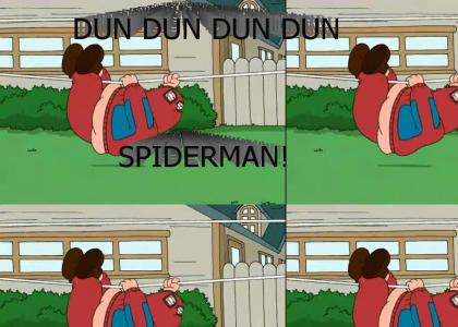 Peter Griffin IS SPIDER MAN!