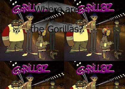 Where are the Gorrillaz?