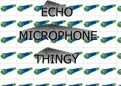 ECHO MICROPHONE THINGY