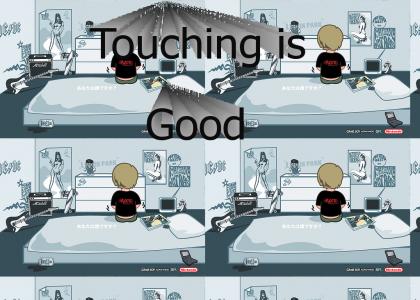 Nintendo says Touching Is Good