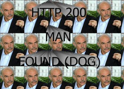 HTTP 200 MAN FOUND SUCCESSFULLY (DOG)