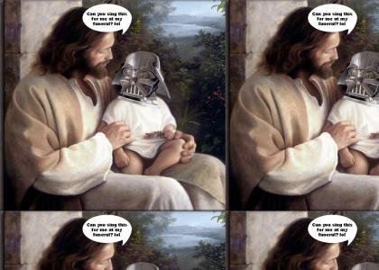 Vader sings Jesus a song