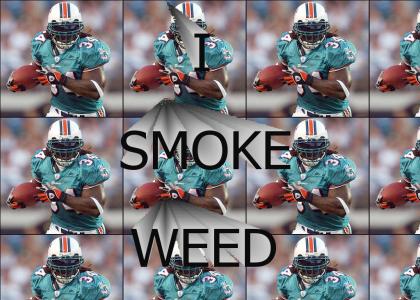 Ricky Williams smokes weed