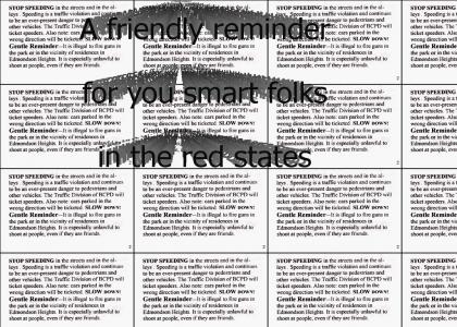 Red State Reminder