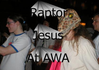 Raptor Jesus was at AWA