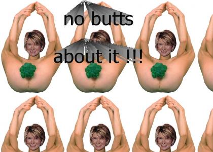 Martha Stewart's butt pad