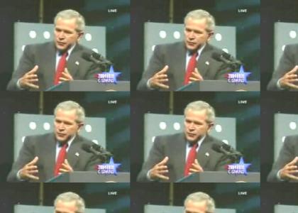 President Bush Gives An Important Speech