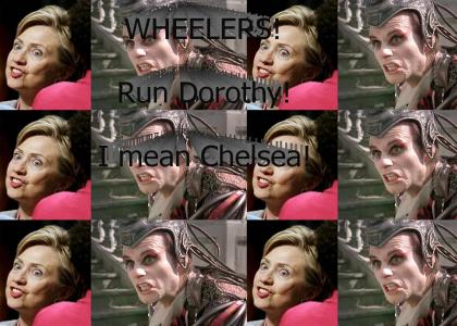 Hillary is a wheeler
