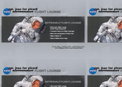 Picard has a NASA lounge?