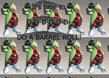 It's time to DO A BARREL ROLL