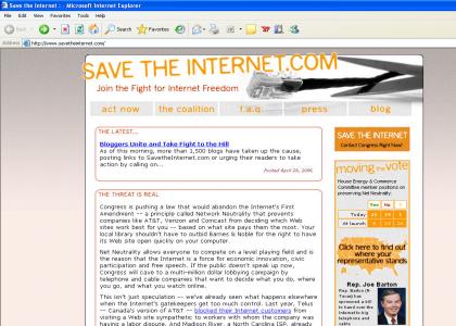 ~PLEASE HELP SAVE THE INTERNET~