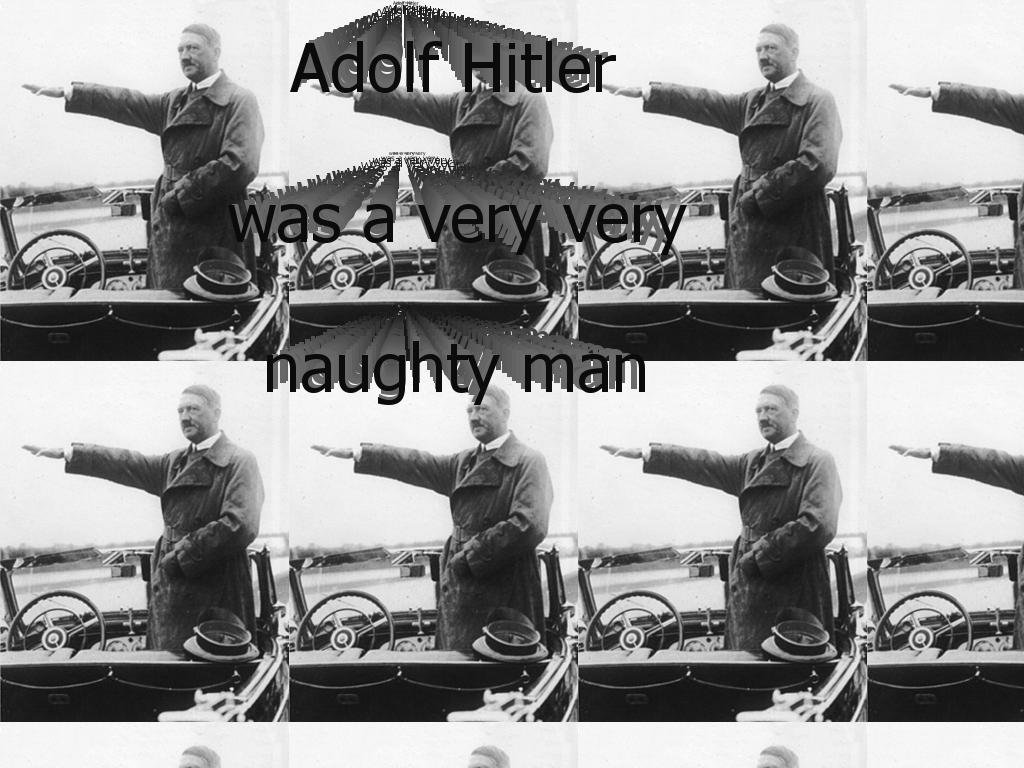 hitlerwasabadman