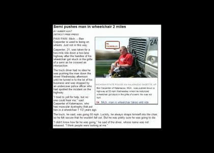 Wheel Chair Guy, lol