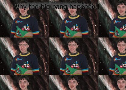 the Explanation to the big bang