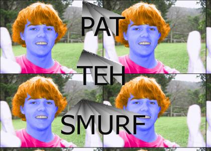 Pat The Smurf!