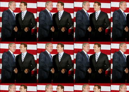 Arnold and Bush are blood bound