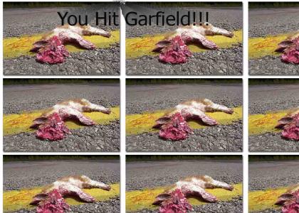 YOU HIT GARFIELD!!!