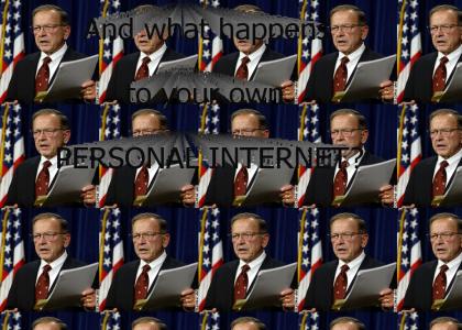 Ted Stevens' Own Personal Internet