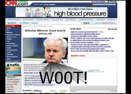 Milosevic = Dead