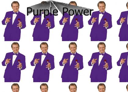 Regis Has Purple Power!