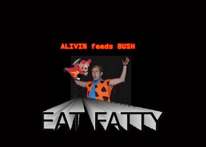Alvin Feeds Bush -  Chipmunks Never Die - Part 5