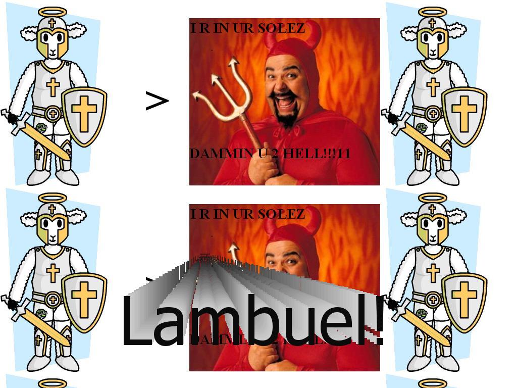 lambueldefeatssatan