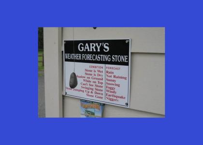 Gary's Weather Forecasting Stone