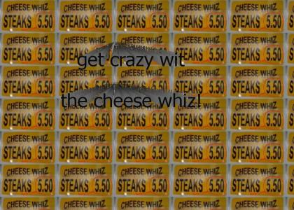 Beck's Crazy with the Cheez whiz