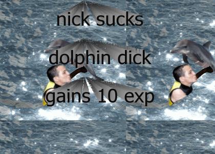 NICK and the DOLPHIN!