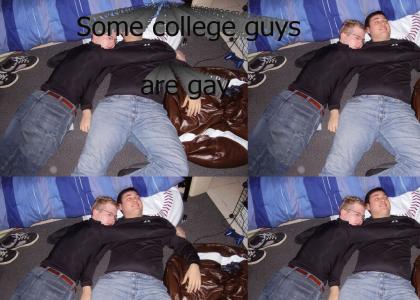 Wow some college guys are really gay