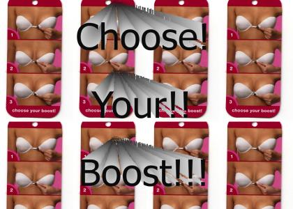 Choose Your Boost