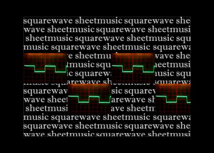 one chord for five squarewaves