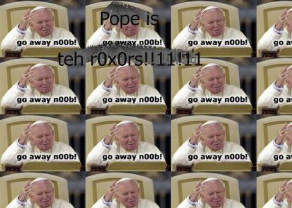 Pope banishes n00bs