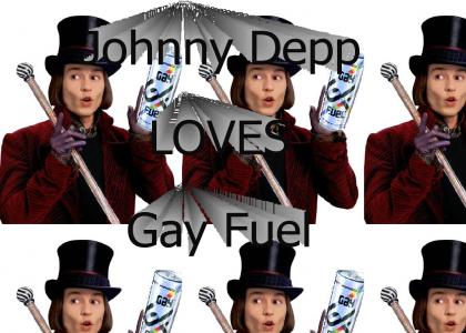 Johnny Depp loves Gay Fuel