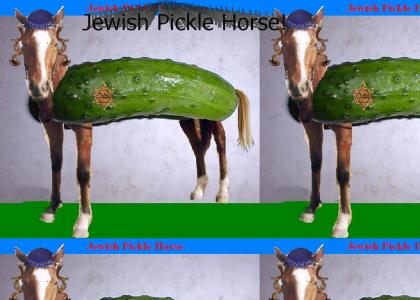 Jewish Pickle Horse