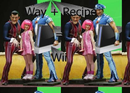 Lazy Town loves wii!