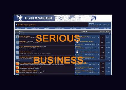 Buzzboard: Serious Business