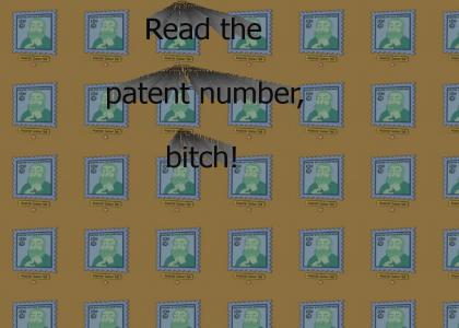 Read the patent number, bitch! - Simpsons