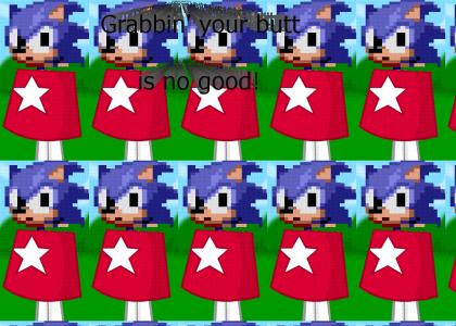Sonic gives Homestar Runner advice