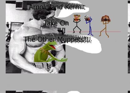 Kermit and Arnold team up