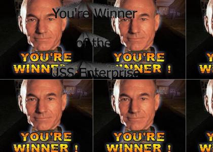 You're Winner of the USS Enterprise!