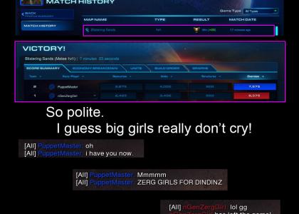 ZergGirls Don't Cry!