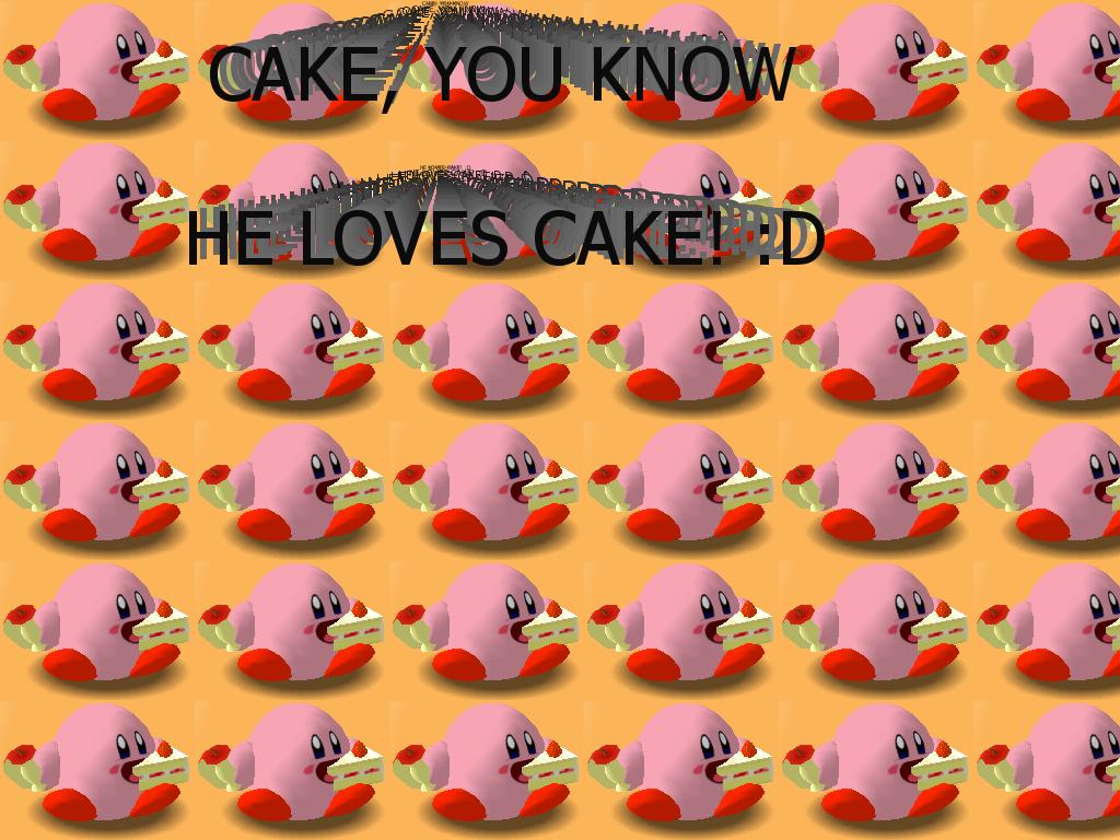 kirbylovescake