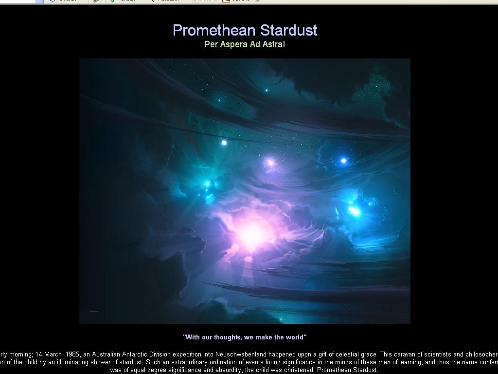 prometheanstardust