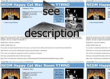 JOIN THE NEDM WAR ROOM!!!! **UPDATED