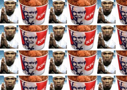 50 cent was doing it for the chicken!