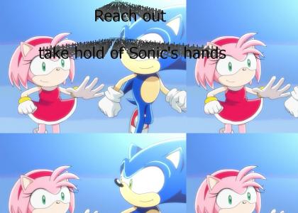 Reach out and give Sonic a hand