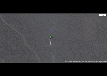 Missile Found on Google Earth