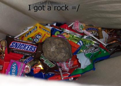 I got a rock =/